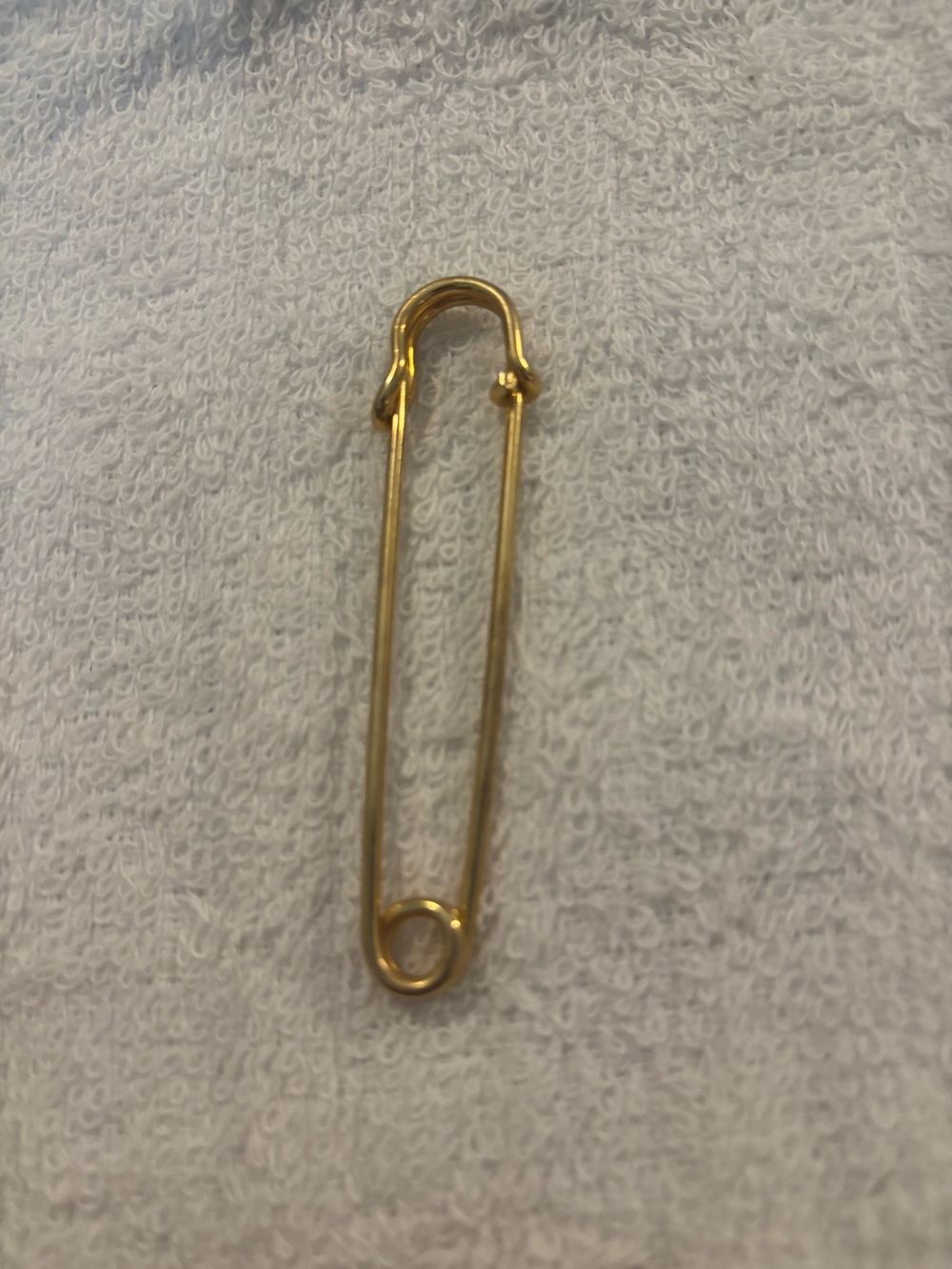 Vintage Gold Safety Pin Jewelry